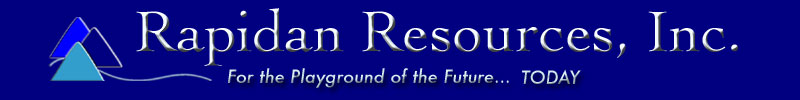Rapidan Resources, Inc.  Serving the recreational equipment needs of parks, schools, municipalities, and private enterprises.